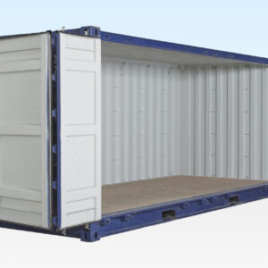 BUY 20FT OPEN SIDE / FULL SIDE ACCESS CONTAINER AT WWW.HELLOCONTAINERS.COM