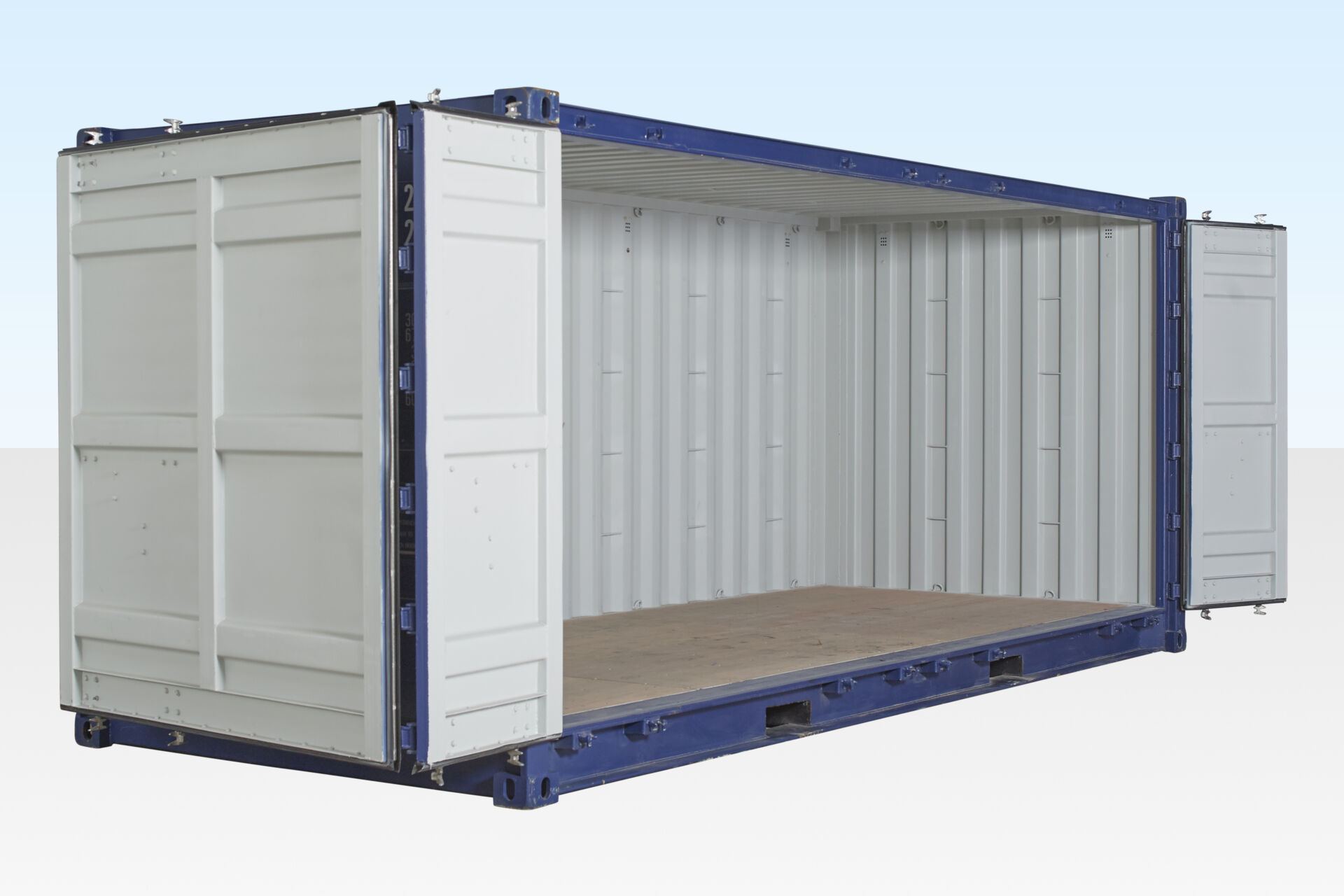BUY 20FT OPEN SIDE / FULL SIDE ACCESS CONTAINER AT WWW.HELLOCONTAINERS.COM
