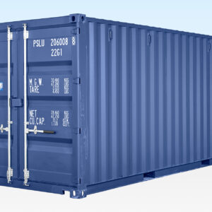 BUY 20FT SHIPPING CONTAINER (ONE TRIP) BLUE (RAL 5013) AT WWW.HELLOCONTAINERS.COM