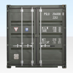 BUY 20FT SHIPPING CONTAINER (ONE TRIP) DARK GREEN (RAL 6007) WWW.HELLOCONTAINERS.COM