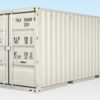 20FT SHIPPING CONTAINER (ONE TRIP) WHITE (RAL 9003) 1 BUY 20FT SHIPPING CONTAINER (ONE TRIP) WHITE (RAL 9003) AT WWW.HELLOCONTAINERS.COM