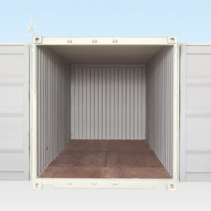 Ft Shipping Container One Trip White Ral Ft Shipping