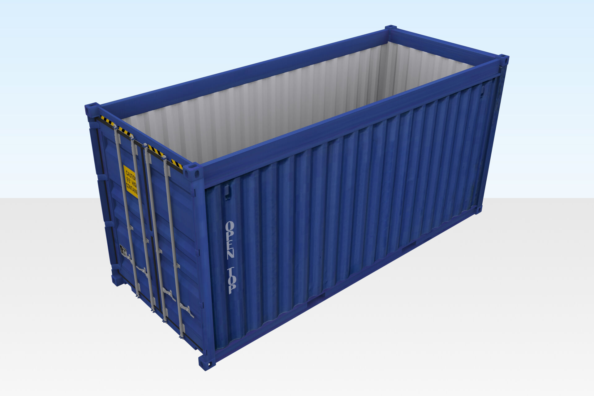 BUY 20FT X 8FT USED SHIPPING CONTAINER – OPEN-TOP AT WWW.CONTAINERS.COM