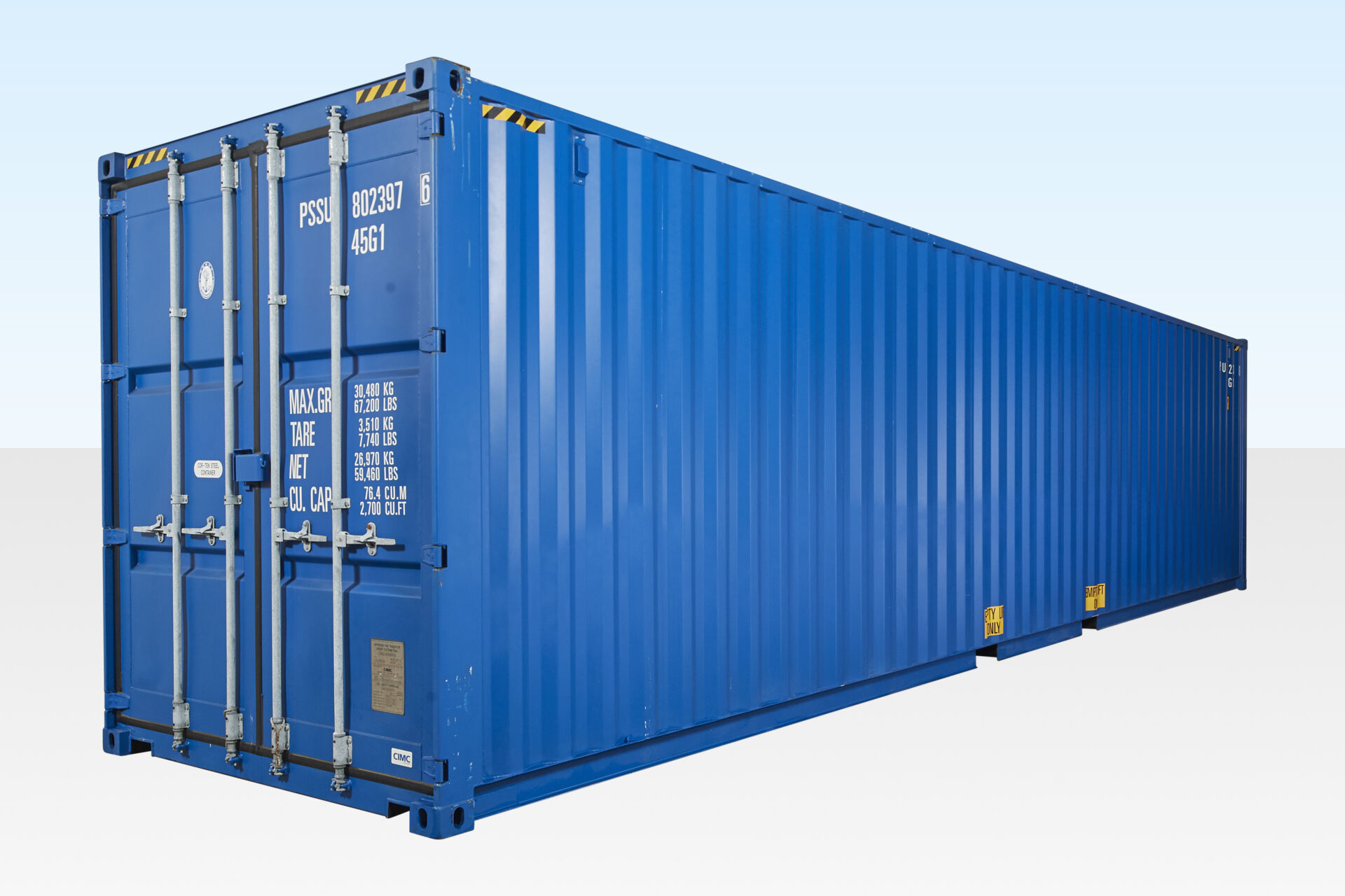 BUY 40FT HIGH CUBE CONTAINER – ONE TRIP (9FT 6″ HIGH) AT WWW.HELLOCONTAINERS.COM