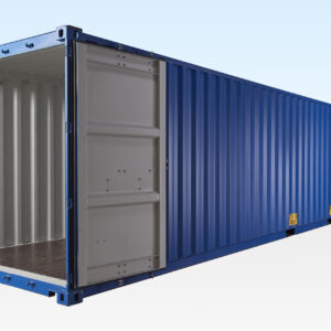 BUY 40FT SHIPPING CONTAINER BLUE (RAL 5013) AT WWW.HELLOCONTAINERS.COM