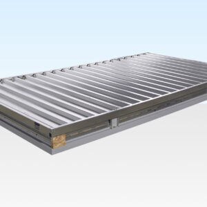 BUY 4M X 2.1M FLAT PACK CONTAINER STORE – GALVANISED AT WWW.HELLOCONTAINERS.COM