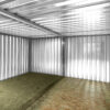 4M X 4.2M SIDE LINKED FLAT PACK CONTAINER BUNDLE (GALVANISED) 2 4M X 4.2M SIDE LINKED FLAT PACK CONTAINER BUNDLE (GALVANISED)
