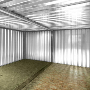 4M X 4.2M SIDE LINKED FLAT PACK CONTAINER BUNDLE (GALVANISED)
