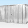 4M X 4.2M SIDE LINKED FLAT PACK CONTAINER BUNDLE (GALVANISED) 5 4M X 4.2M SIDE LINKED FLAT PACK CONTAINER BUNDLE (GALVANISED)