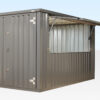 4M XL FLAT PACK KIOSK (RAL7015) – GREY 4 BUY 4M XL FLAT PACK KIOSK (RAL7015) – GREY AT WWW.HELLOCONTAINERS.COM