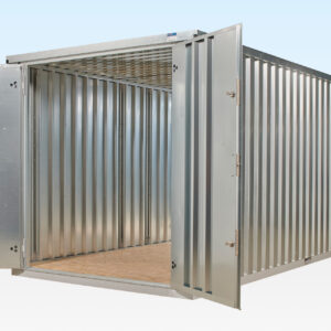 BUY 6M XL FLAT PACK CONTAINER STORE – GALVANISED AT WWW.HELLOCONTAINERS.COM