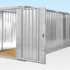 8M X 2.1M END LINKED FLAT PACKED CONTAINER BUNDLE (GALVANISED) 1 BUY 8M X 2.1M END LINKED FLAT PACKED CONTAINER BUNDLE (GALVANISED) AT WWW.HELLOCONTAINERS.COM
