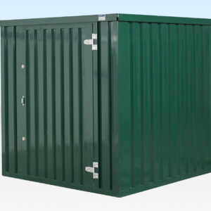 BUY FLAT PACKED METAL STORAGE CONTAINER (POWDER COATED) AT WWW.HELLOCONTAINERS.COM