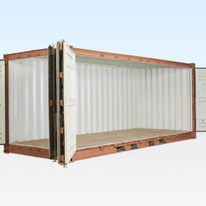 BUY USED 20FT OPEN SIDE / FULL SIDE ACCESS CONTAINER AT WWW.HELLOCONTAINERS.COM